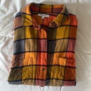 Madewell Plaid/Windopane Flannel